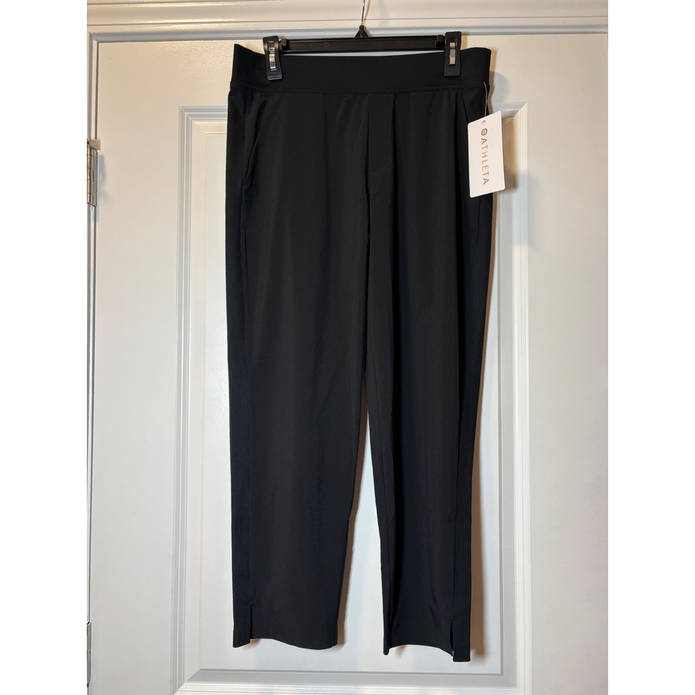 Athleta‎ NWT Brooklyn Ankle Pant Black-8 Petite - Picture 3 of 7